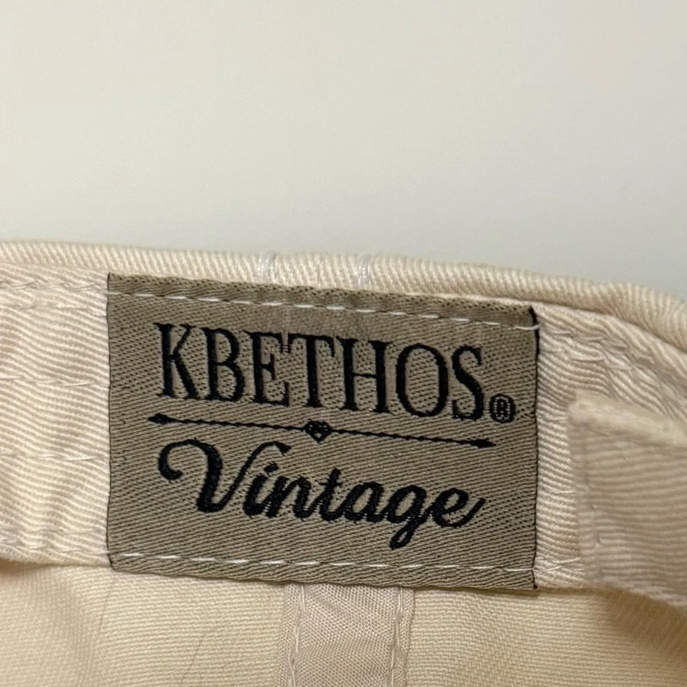 KBETHOS Best Cat Mom Ever Vintage Baseball Cap Stone Beige 100% Cotton
